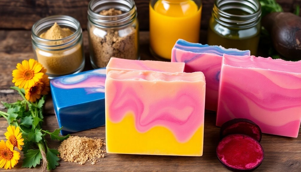 plant dyes in soapmaking