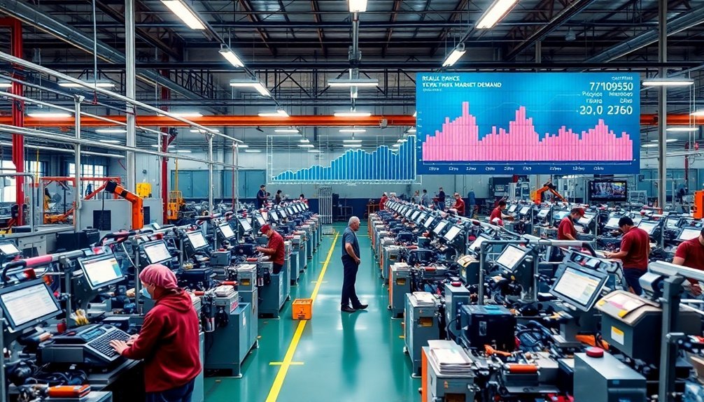 production efficiency vs demand