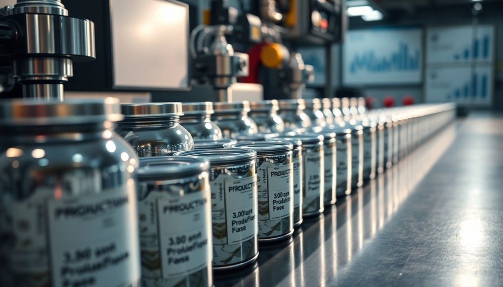 production quantity financial impact