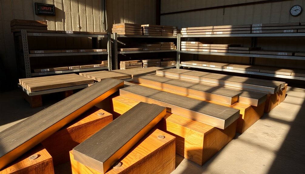 proper curing storage conditions