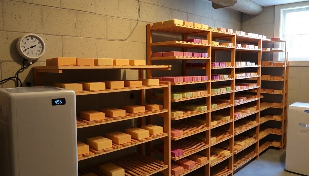 proper storage rack setup