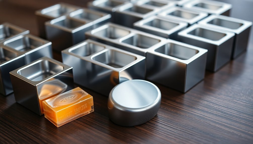 rapid cooling aluminum molds