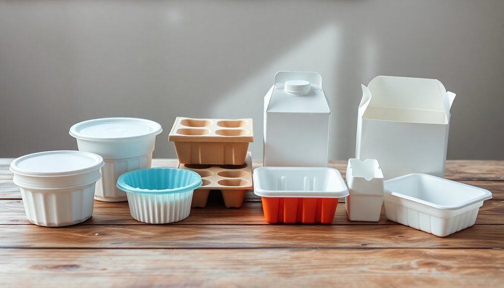 recycled soap making containers