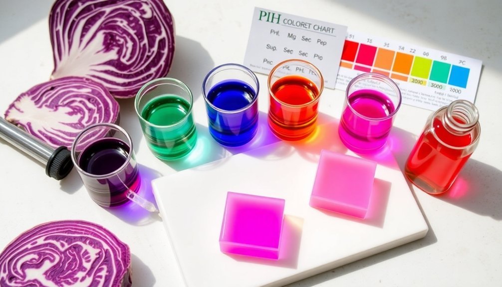 red cabbage ph indicator