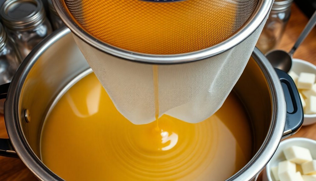 rendering and filtering fats