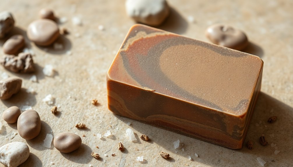 rhassoul clay exfoliates skin