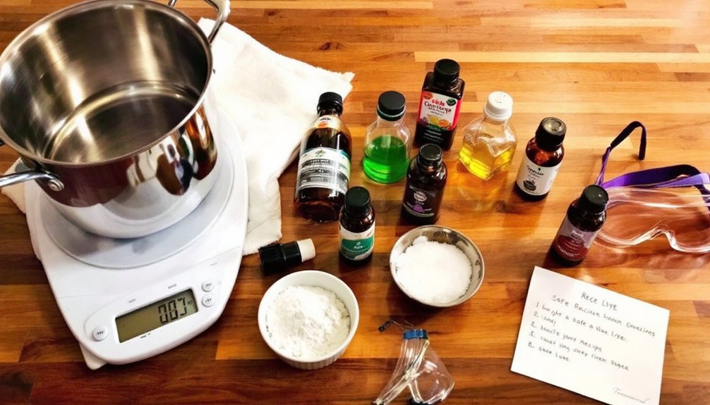 safe soap making tips