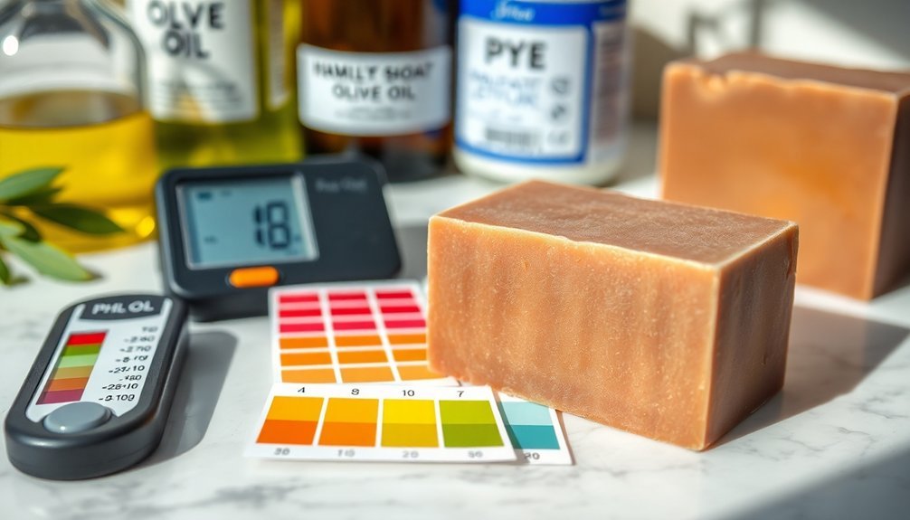 safe soap ph readings