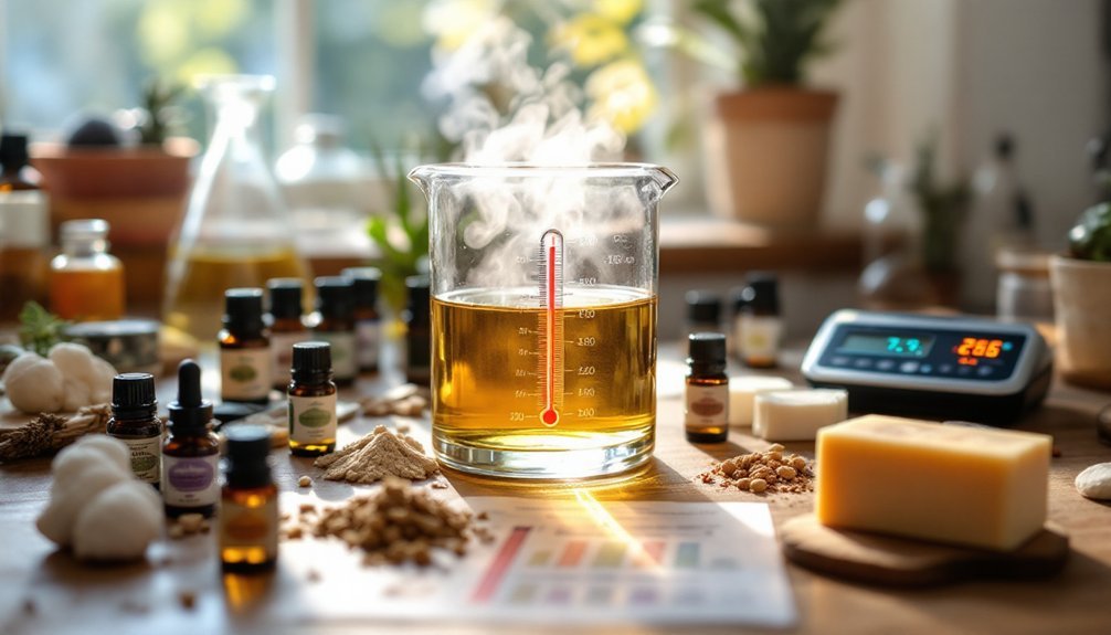 saponification temperature regulation guide