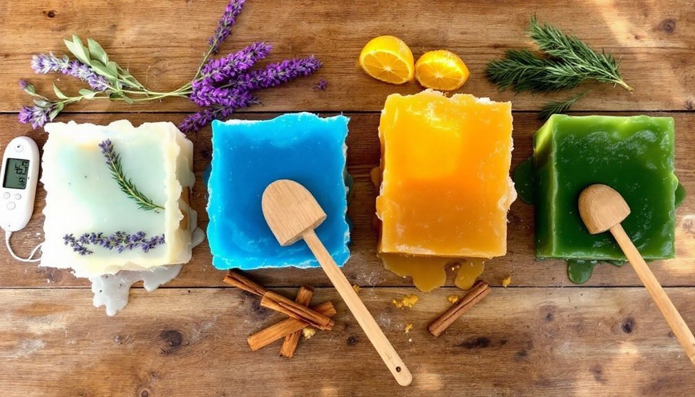 seasonal soap making temperature tips