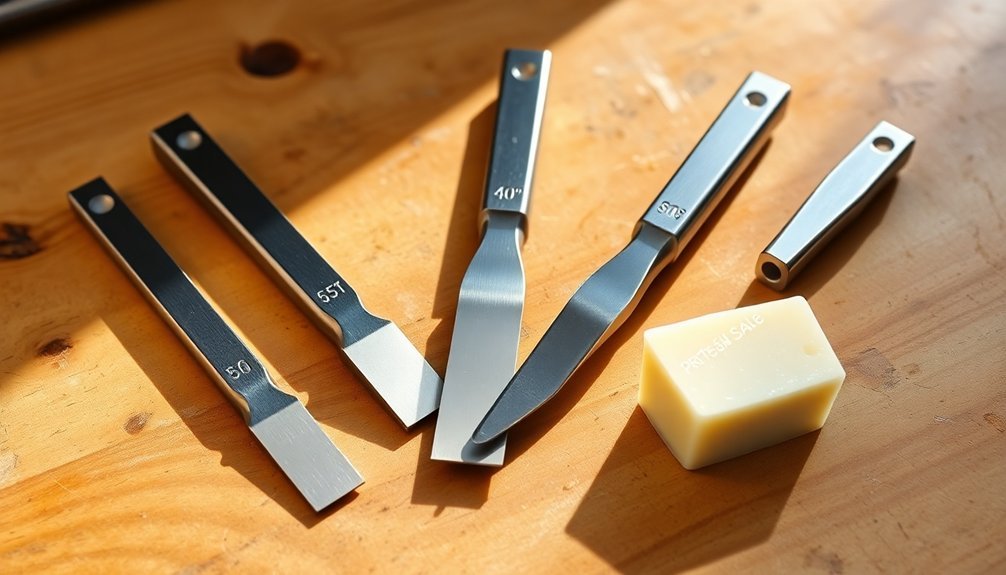 sharp edges for trimming