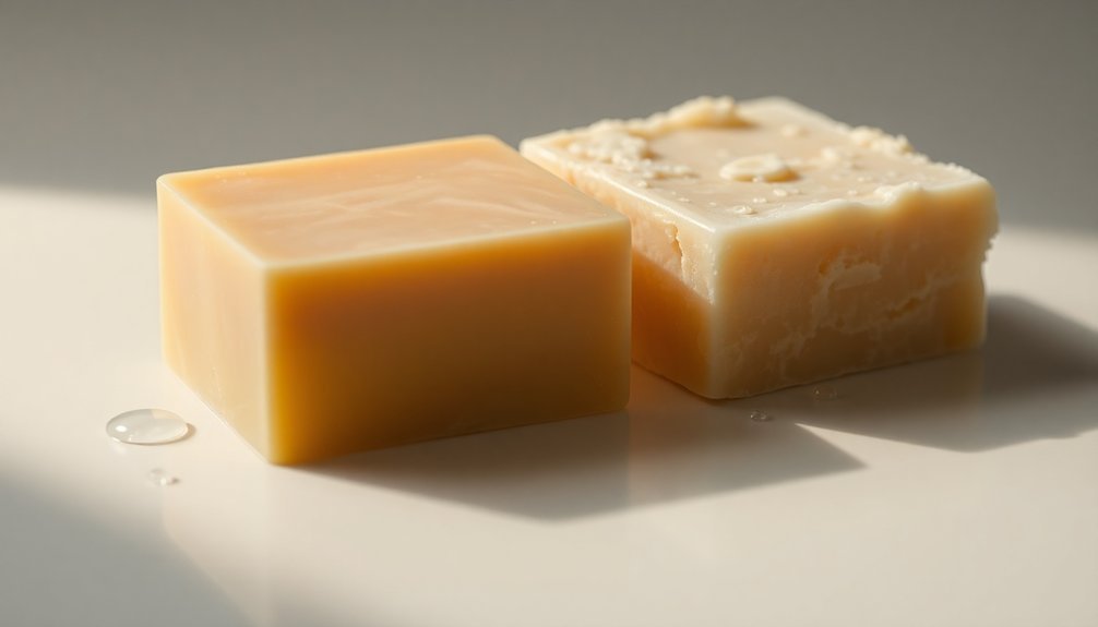 soap bar water dissolution