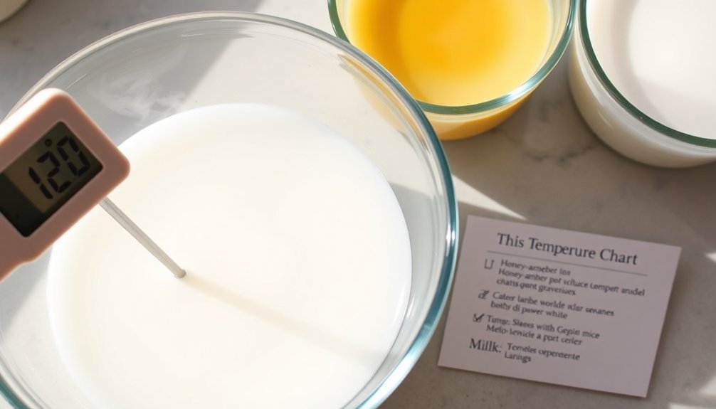 soap base temperature guidelines