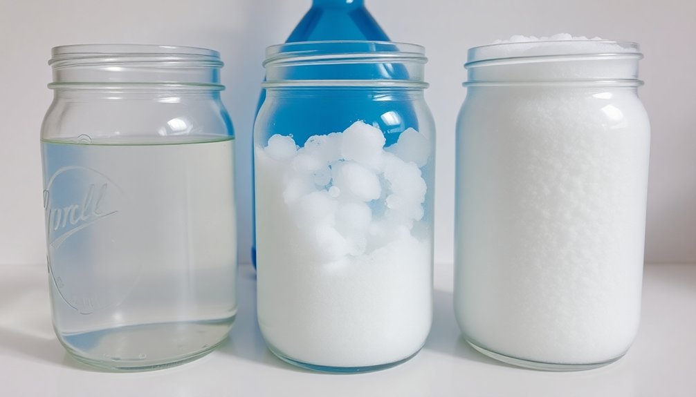 soap bottle mineral test