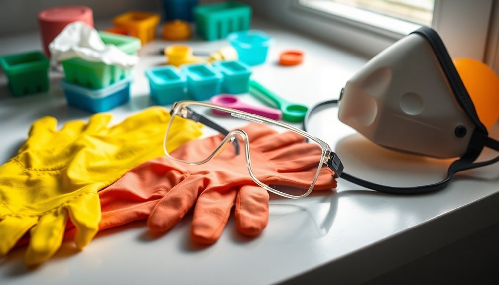 soap crafting safety equipment