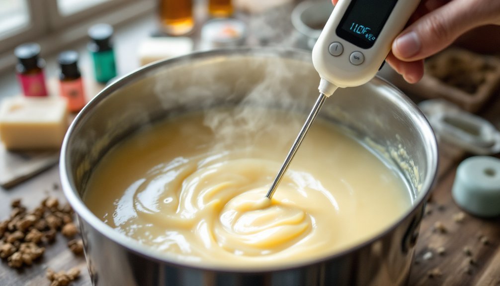 soap making temperature guidelines