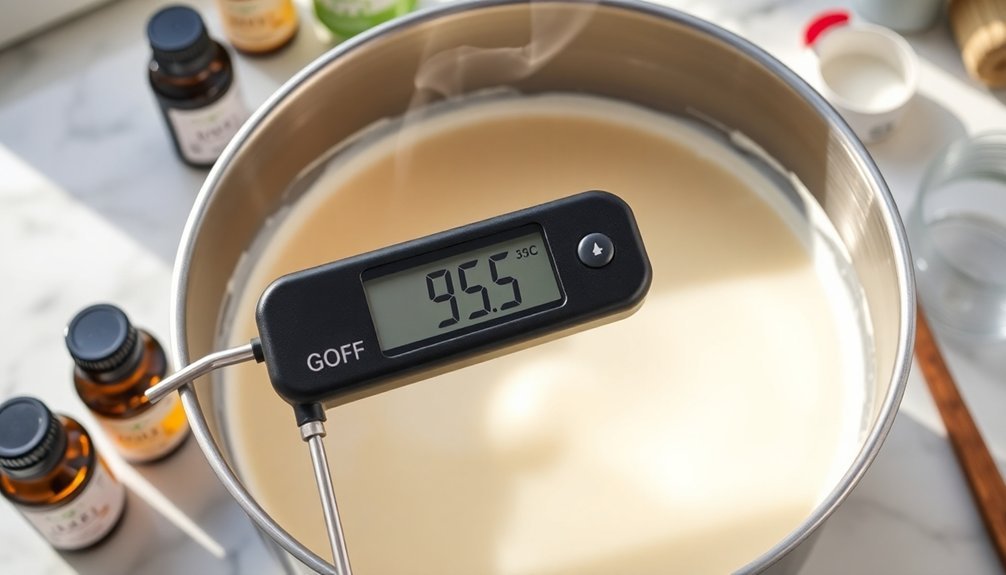 soap making temperature guidelines