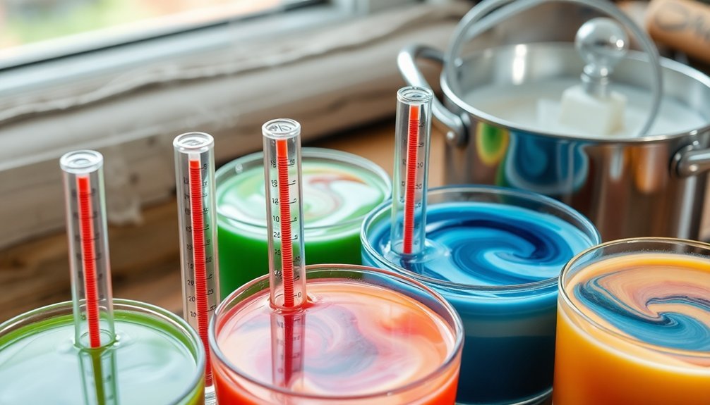 soap making temperature phases