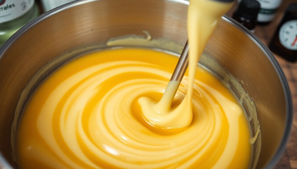 soap making trace stages