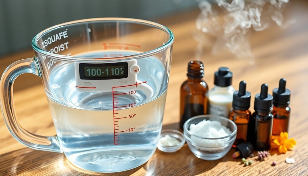soap making water tips