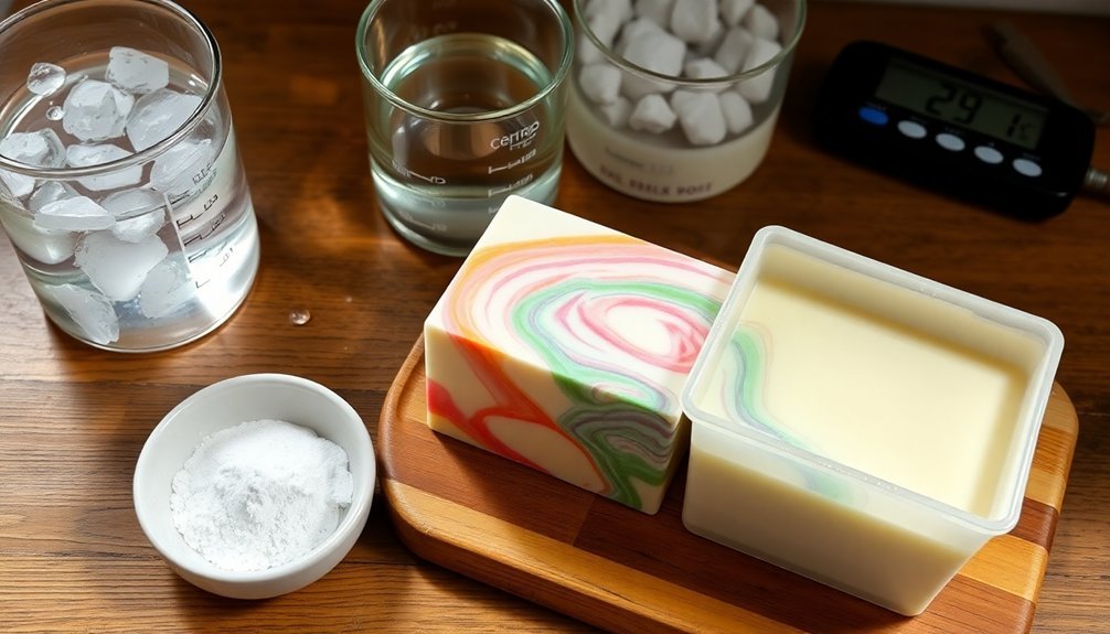 soap making with hard water