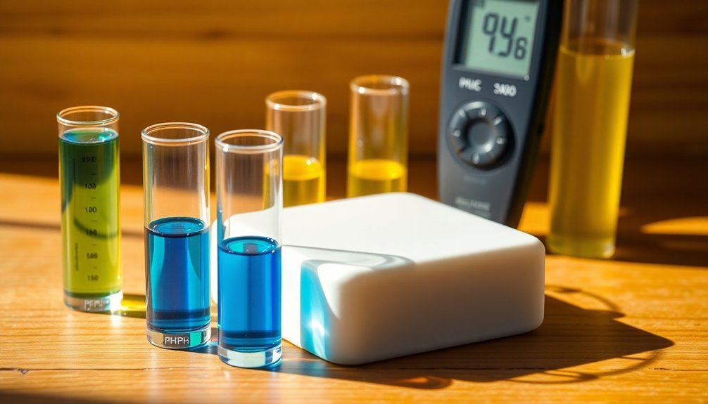 soap maturity ph testing