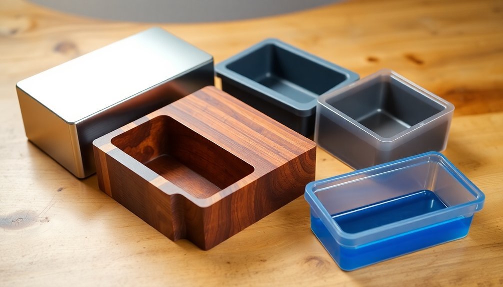 soap mold material characteristics