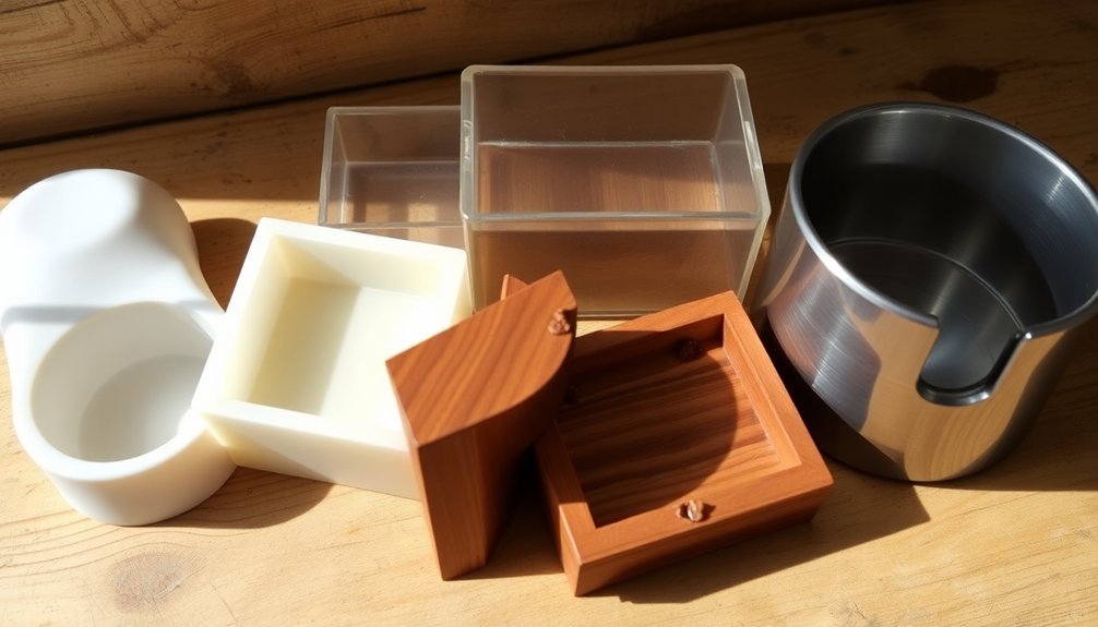 soap mold material options