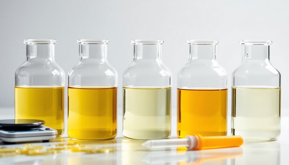 soap oil mixing ratios