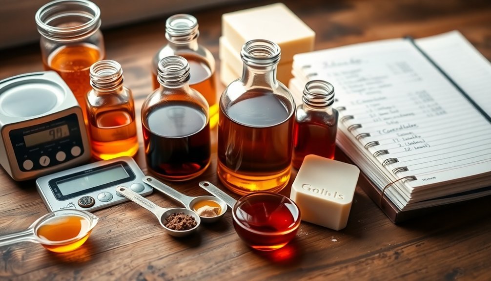 soap oil ratio guidelines