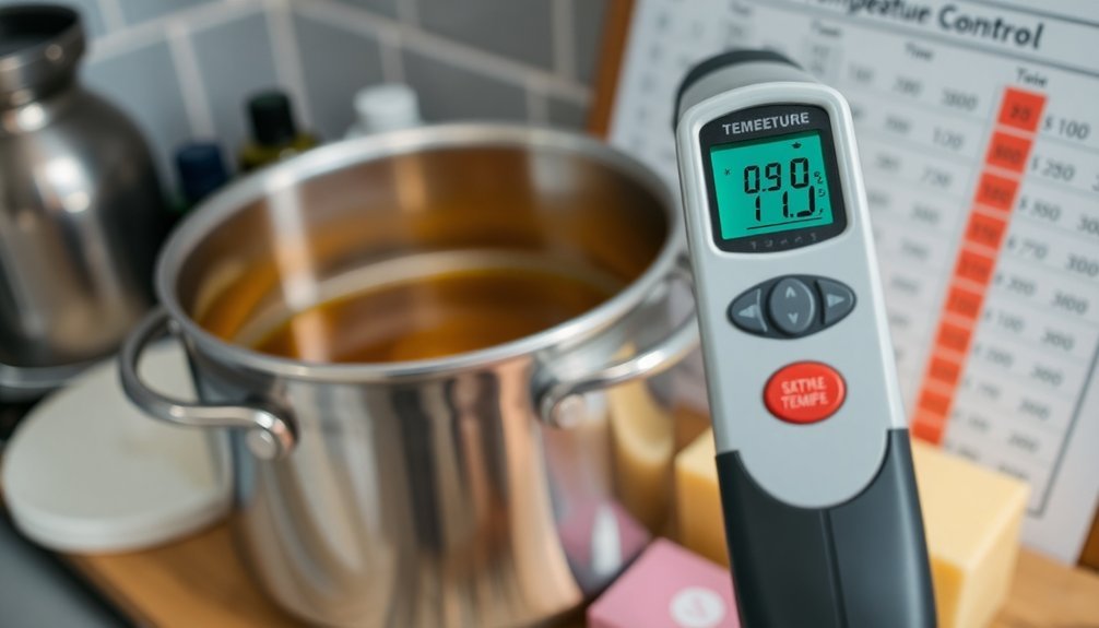 soap temperature control tips