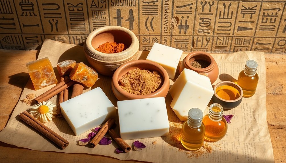 soaps with aromatic resins