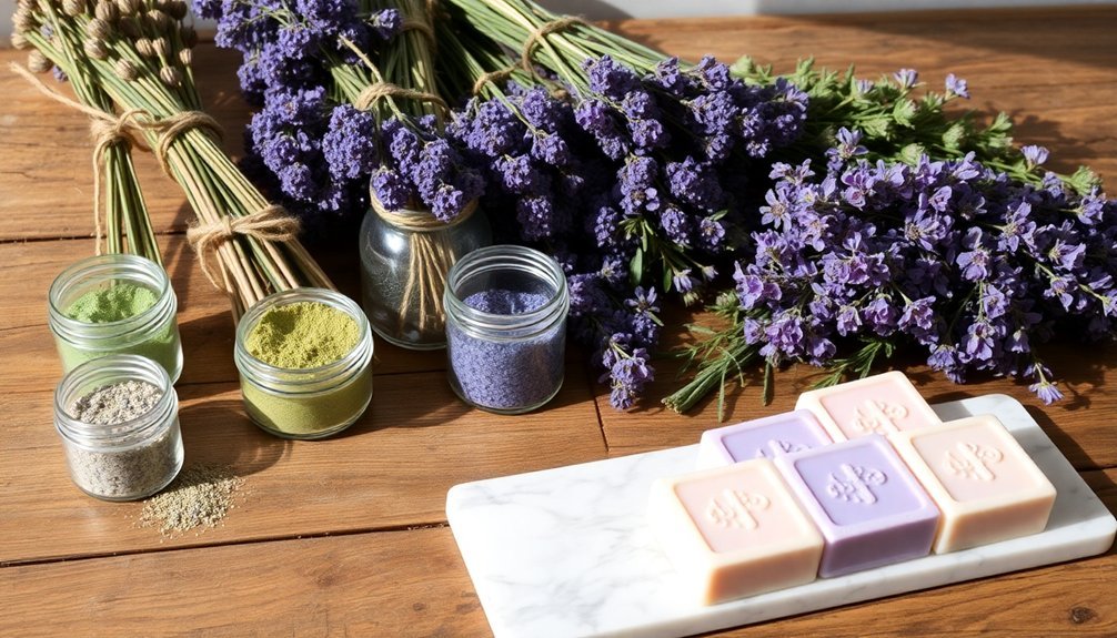 soothing lavender lotion bars