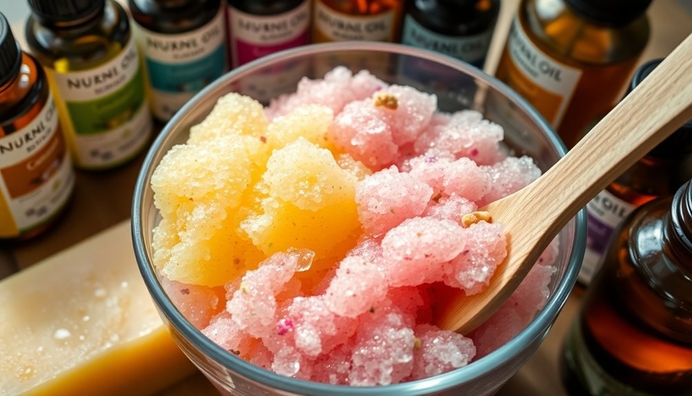 sugar scrub soap bars
