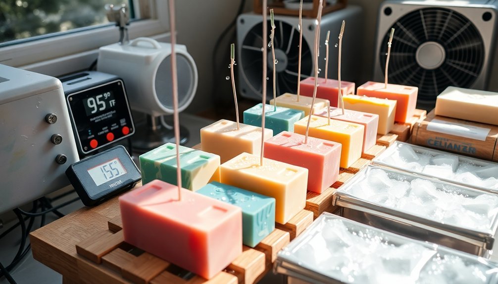 summer soap making difficulties