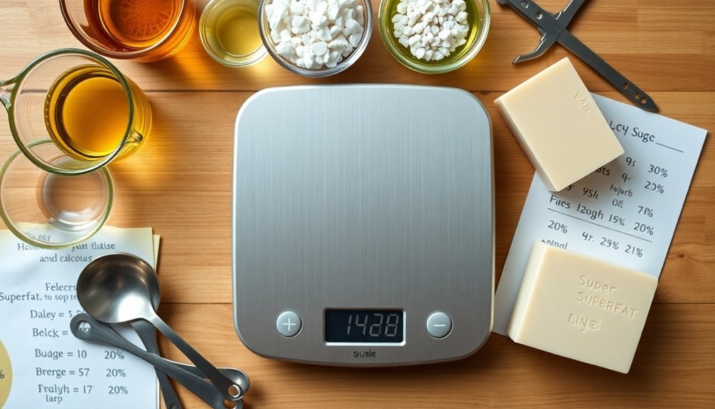 superfat percentage calculation guide