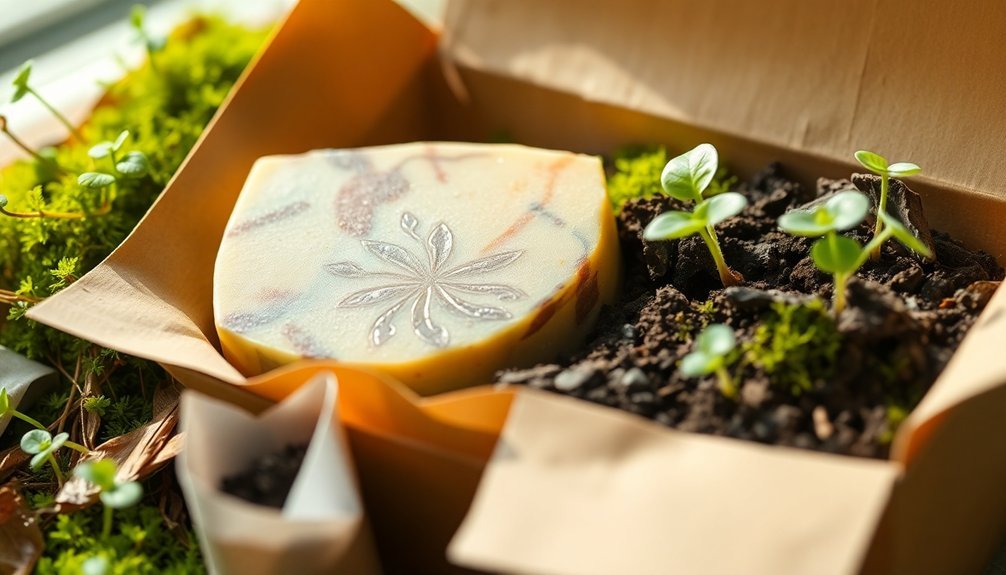 sustainable branding with materials