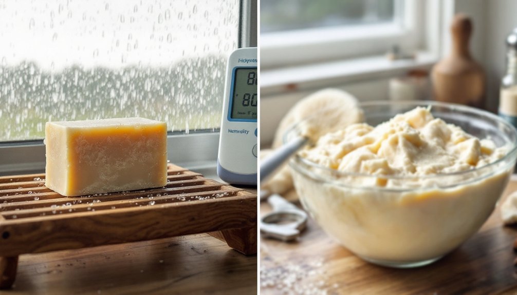 temperature affects soap quality