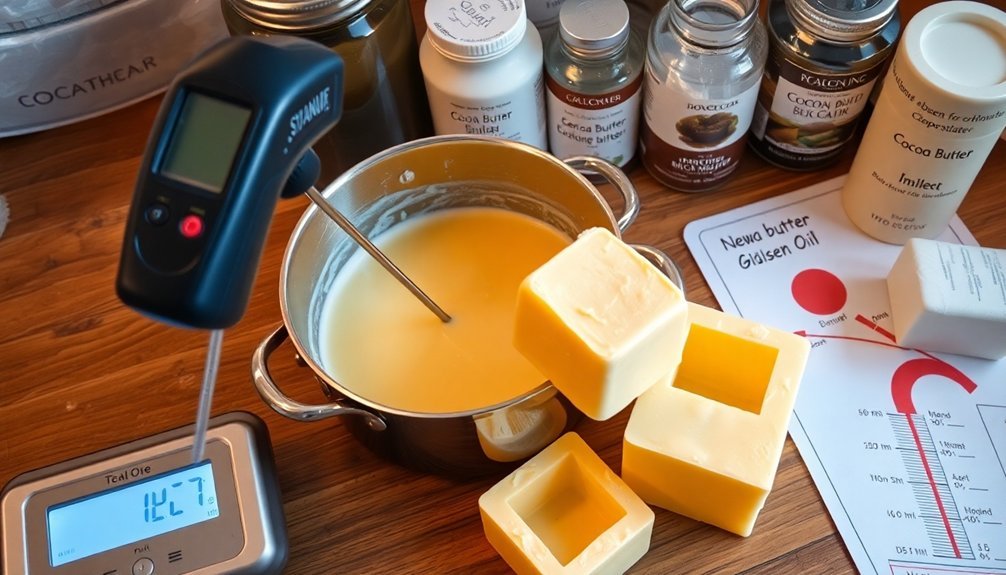 temperature control for soap