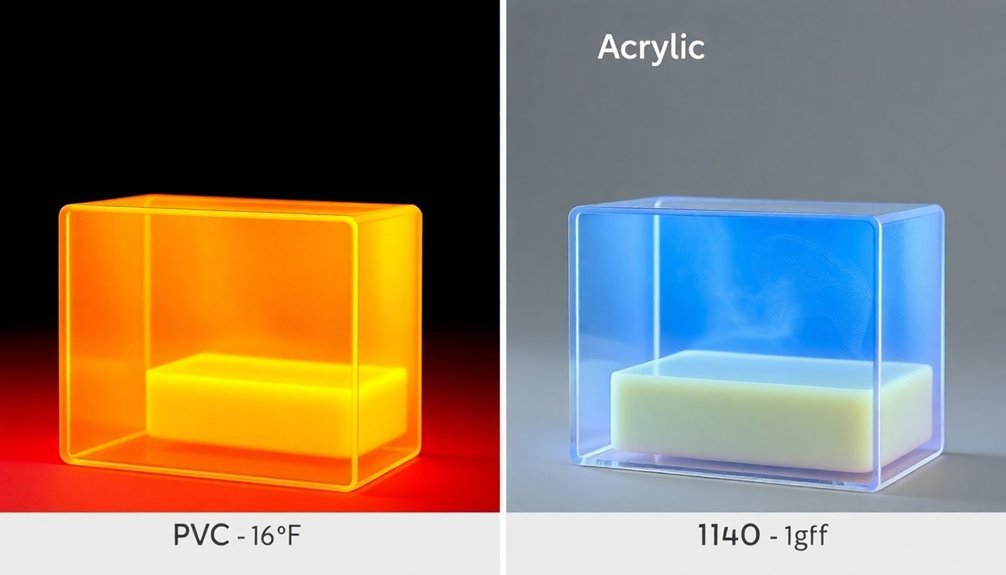 temperature control materials selection