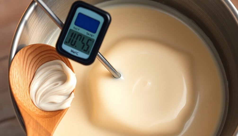 temperature influences trace development