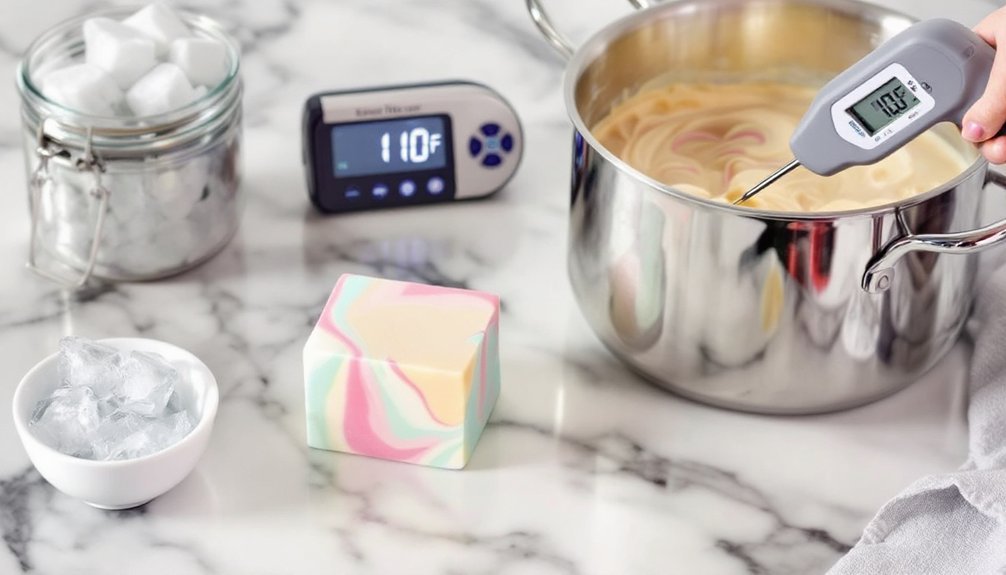 temperature tips for soapmaking