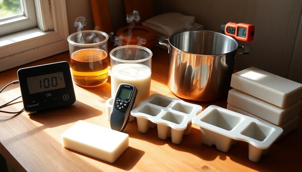 temperature tips for soapmaking