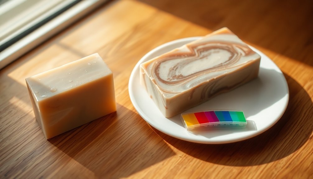 testing handmade soap ph