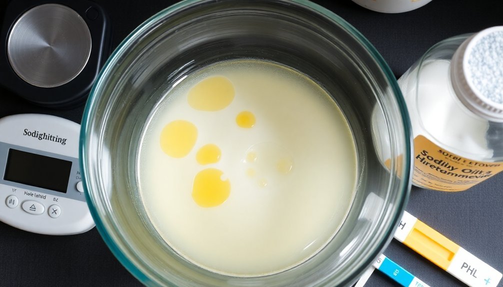 testing lye potency issues