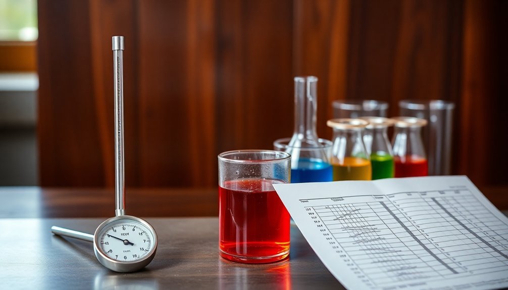 thermometer calibration for accuracy
