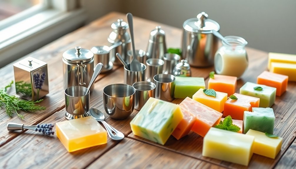 tiny soap batch adjustments