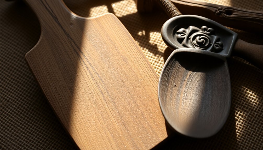 traditional kitchen stirring tools