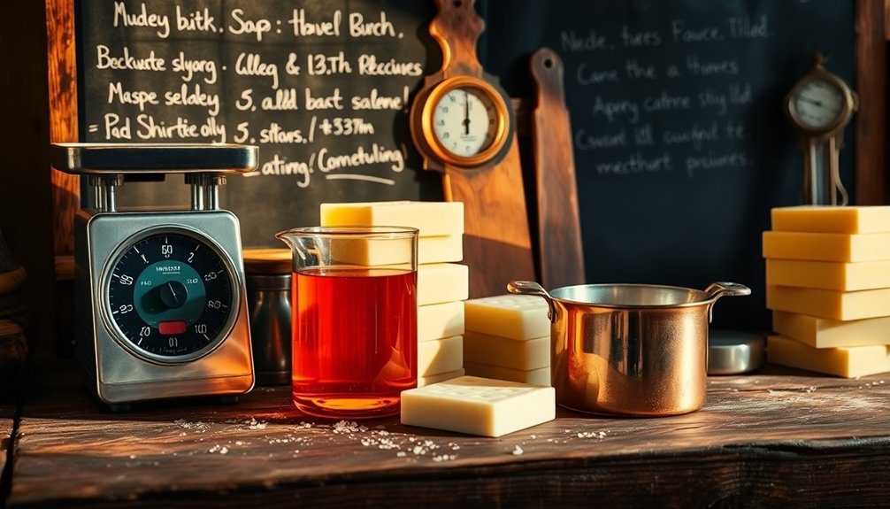 traditional soap making constraints