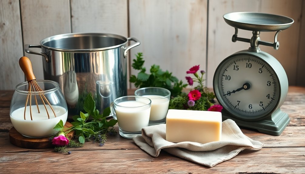 traditional soap making tools